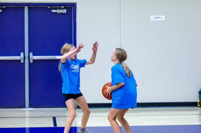 Girls at the Junior Coyotes free All Girls Camp in Kelowna